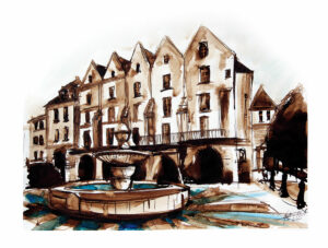 place de la fontaine